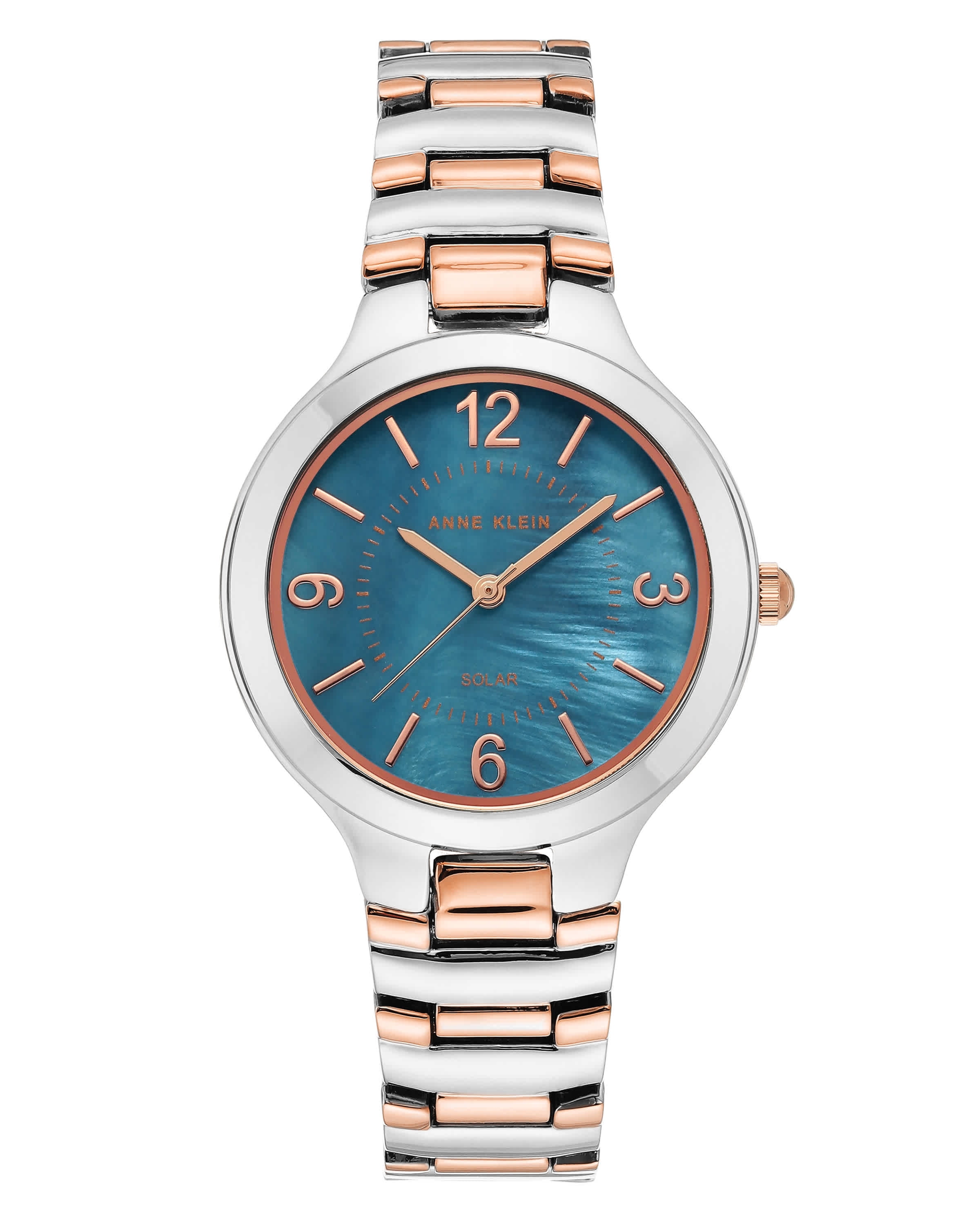 Anne Klein Quartz Solar Powered Ladies Watch AK/3711NVRT