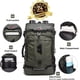 thumbnail image 3 of KAKA Mochila de Viaje Mochila de Mano, Bolsa de Lona Convertible Duradera para Computadora Laptop de 15,6 Pulgadas para Hombres y Mujeres (Mediano 35 L), 3 of 13