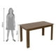 thumbnail image 3 of Mesa de Comedor Rectangular Madesa Color Marrón 1, 3 of 4