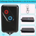 thumbnail image 5 of 3Pcs Garage Door Remote for 2211 L 2 Button Garage Door Remote Transmitter 303mhz/390mhz Garage Door Remote Transmitter, 5 of 5
