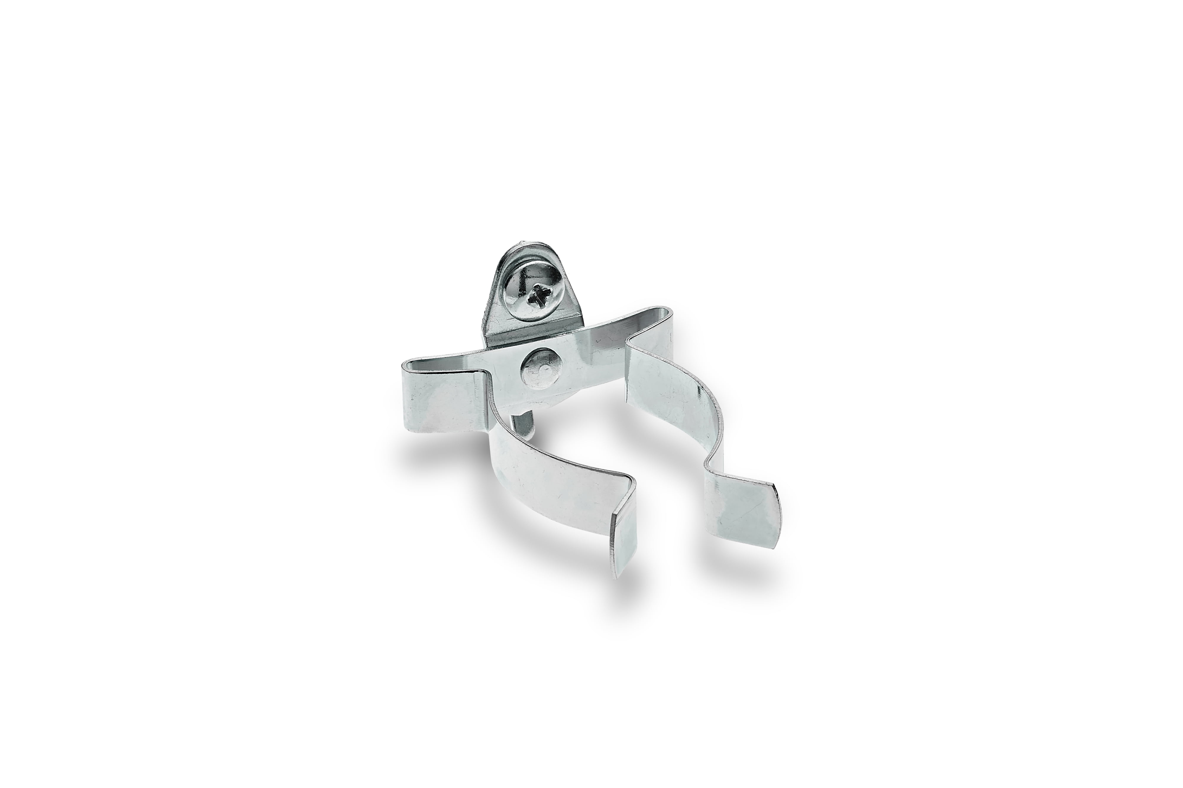 Triton Products Extended Spring Clip Steel Pegboard Hook, 1-7/8 to 2-3/4 inch Hold Range, 5pk