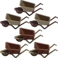 thumbnail image 4 of 6Pcs Miniature Wheelbarrow Toy Mini Wheelbarrow Model Yard Garden Accessory, 4 of 4
