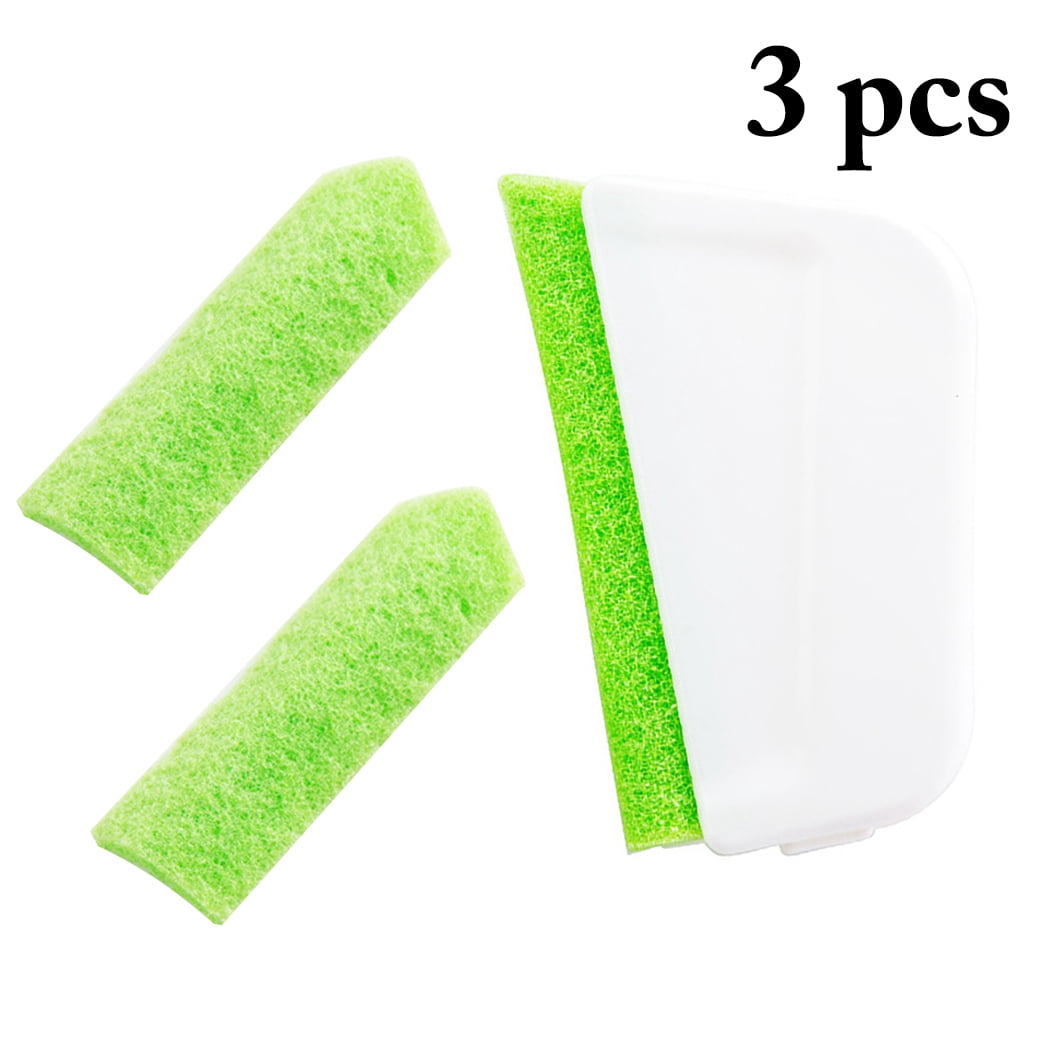 Lot De 6 Brosses De Nettoyage Pour Fenêtres, Portes Et Rainures - Poils Nylon, éponge Microfibre - Idéal Pour Coins Inaccessibles Kit Nettoyage Rainures Coins