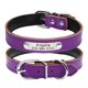 thumbnail image 1 of Collar de gato de cuero, Collar de gato personalizado para cachorros, perros pequeños, mascota, gatito, Collar con placa de identificación, grabado gratis ajustable Tan Jianjun unisex, 1 of 2