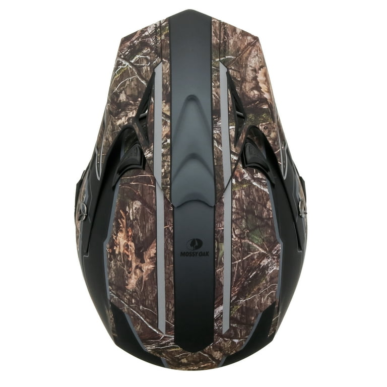 Adult Frenzy Mossy Oak Mx Off-Road Motocross ATV Dirt Bike Helmet