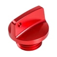 thumbnail image 1 of Zorion Motorcycles Engine Oil Filler Cap Transmission Tank Cover for Kawasaki Red, 1 of 8