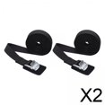 thumbnail image 1 of Correas de ,Correas de Bolsa de equipaje Tensor de cuerda,Correa para portaequipajes de kayak de carga para portaequipajes de bicicleta y automóvil,Cinturón de trinquete Correa, 1 of 8