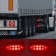 thumbnail image 1 of Paquete de 2 luces de freno rojas impermeables, señal de giro, luz de remolque para camión RV, ovaladas, de dos colores, faros delanteros de coche, luz trasera de camión impermeable de alto brillo, l, 1 of 4