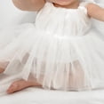 thumbnail image 2 of AMERTEER Bébé Fille A-Ligne Mesh Robes Princesse Été Tutu Robe Enfants Vêtements Tulle Robe de Bal, 2 of 8