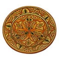 thumbnail image 2 of Treasures of Morocco Ceramic Plates Moroccan Handmade Appetizer Tapas Serving Decorative 8 inches Round, 2 of 3