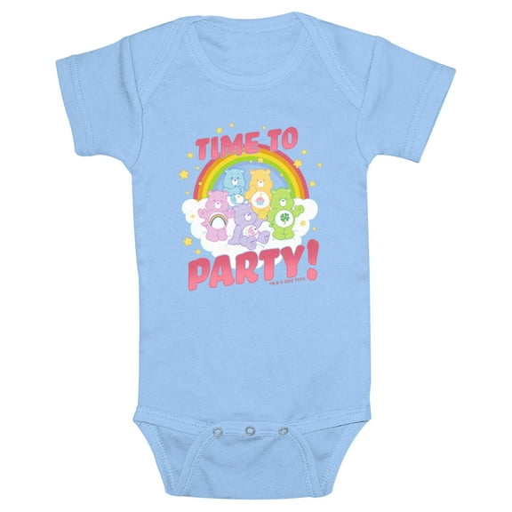 Infant's Care Bears Time to Party Bears  Bodysuit