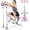 Pink, variant on Sportsroyals Pink Squat Machine for Home,Rodeo Core Exercise Machine,330lbs Foldable,Adjustable 4 Resistance Bands,Ride & Rowing Machine for Botty Glutes Butt Thighs,Ab Back/Leg Press Hip Thrust…