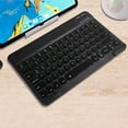 thumbnail image 1 of EGNMCR Clavier Gaming Clavier Portable Sans Fil Bluetooth 5.0 Clavier Rétroéclairé 7 Couleurs pour Android Clavier m, 1 of 2