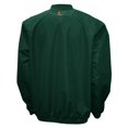 thumbnail image 3 of Men's Franchise Club Green Miami Hurricanes Members Windshell V-Neck Pullover Jacket, 3 of 3