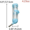 thumbnail image 3 of Botella de agua colgante para hámster en 1, dispensador automático para mascotas con base para hámster enano, ratón, rata, erizo, 3 of 7