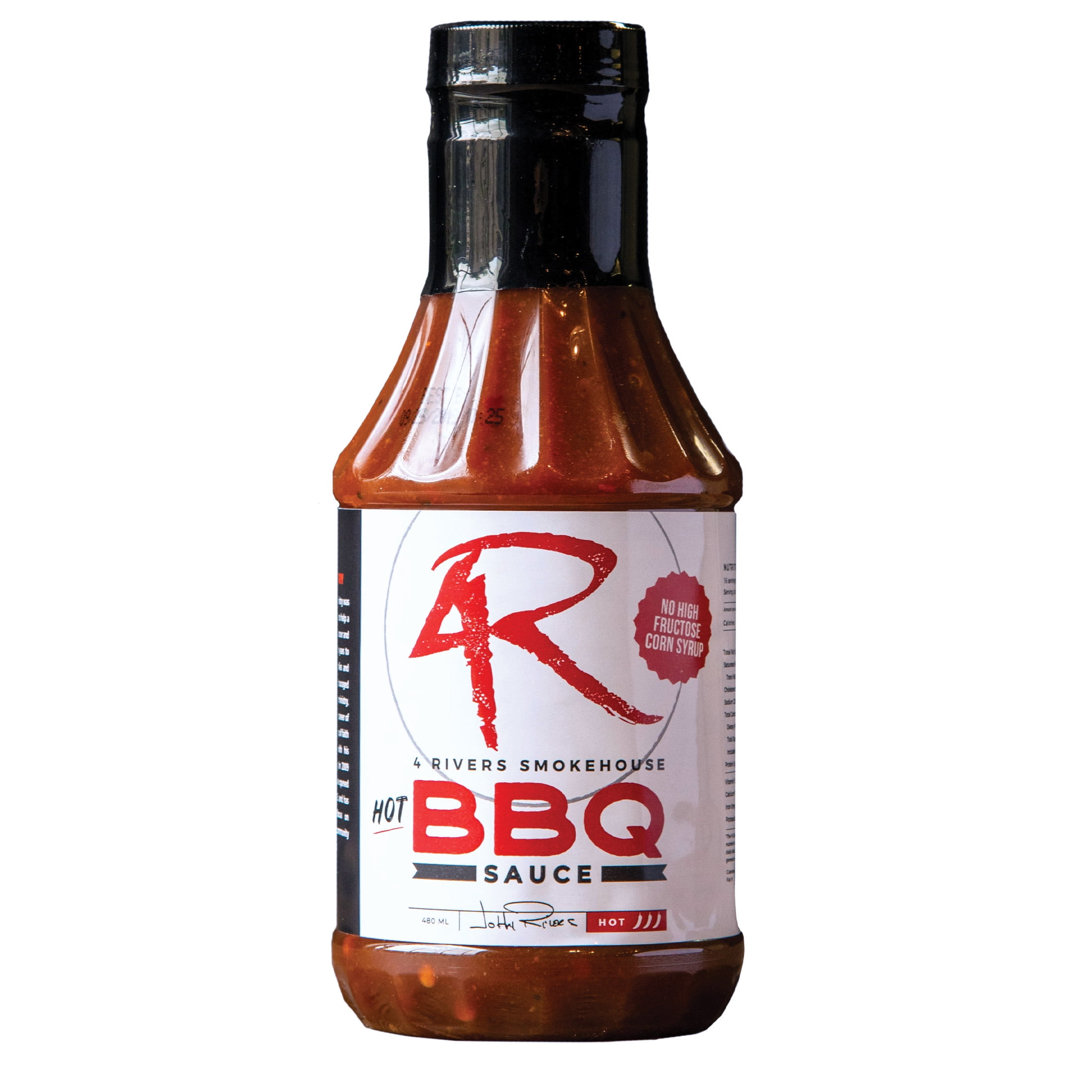(2 pack) 4 Rivers Hot BBQ Sauce - 16 fl oz