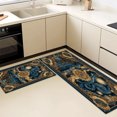 thumbnail image 5 of Kitchen Rugs Sets of 3 Non Slip Washable Kitchen Mats for Floor, Waterproof Kitchen Runner Rug, Floor Mat Carpet for Entryway, Laundry, Sink, Hallway, Bathroom, 5 of 12