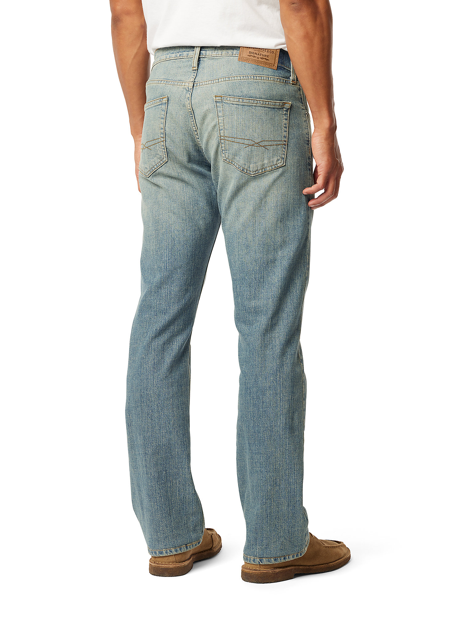 Levi signature mens bootcut jeans sale
