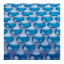 Blue 12 ft x 24 ft Rectangle Solar Cover | 800 Series | Heat Retaining Blanket for Rectangular Inground & Above Ground Swimming Pools | Use Sun to Heat Pool | Bubble Heating Blankets