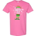 thumbnail image 3 of Inktastic Funny Christmas I'm the Sassy Elf with Shoes and Hat T-Shirt, 3 of 5