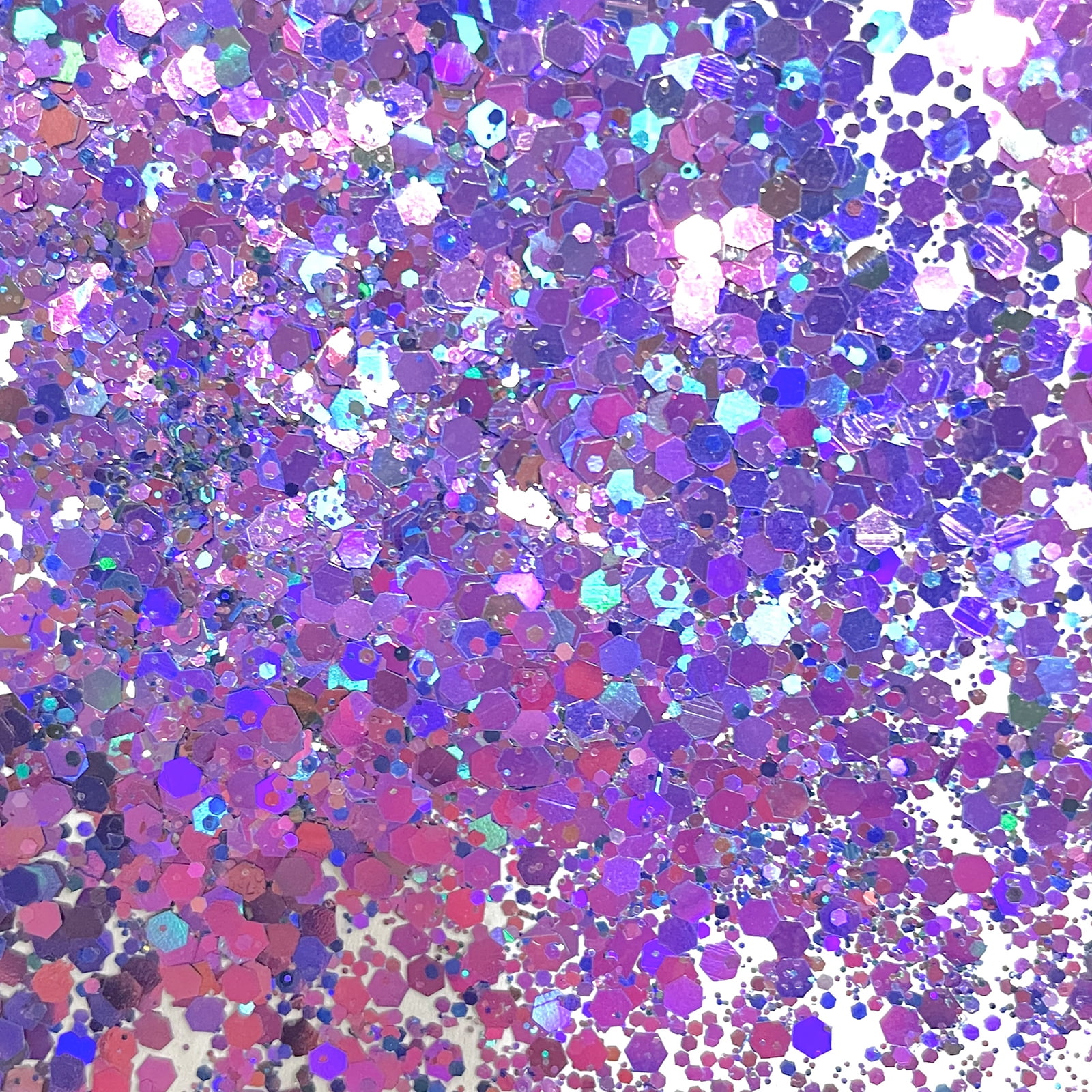 Recollections Color Shift Purple & Teal Specialty Polyester Glitter, 12 Pack