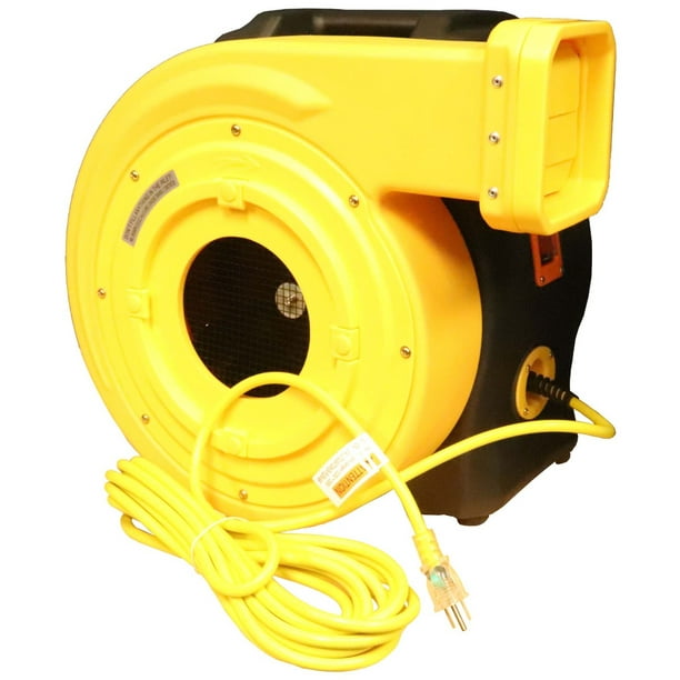 Zoom Blowers XLT 1.5 HP Inflatable Bounce House Blower, Commercial ...