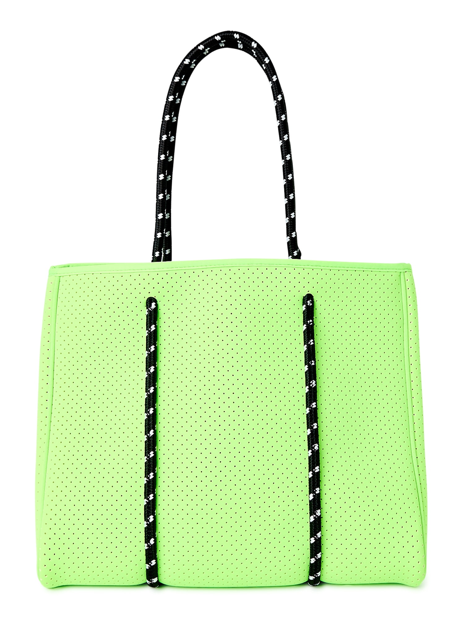 No Boundaries Women’s Neoprene Beach Tote Bag, Mint Sizzle