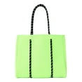 thumbnail image 3 of No Boundaries Women’s Neoprene Beach Tote Bag, Mint Sizzle, 3 of 5