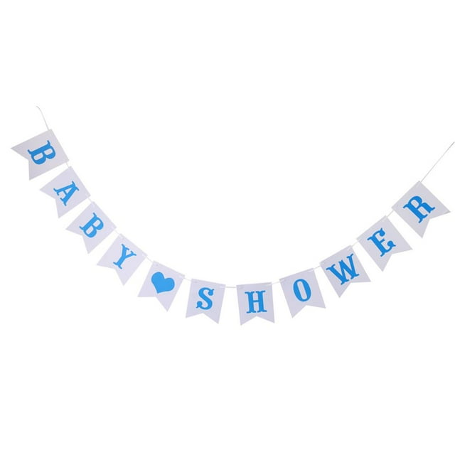 Niño Colgante Banderín De Papel Baby Shower Bautizo Recién Nacido Banner Bautizo Adorno BLESIY Boys Girls Hanging Banner