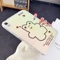 thumbnail image 2 of for iPad 10th Gen 10.9" 2022 Clear Pattern Back Case, Luxury TPU Laser Lightweight Ultra Slim Shockproof Anti-Scratch Anti-Yellow Drop Protective Cover for iPad 10th Generation, Heart Bear, 2 of 6