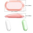 thumbnail image 4 of Qarigey Borrador de depilación portátil ABS: compacto y conveniente para la depilación física en movimiento Depiladoras rosa hermosa, 4 of 6