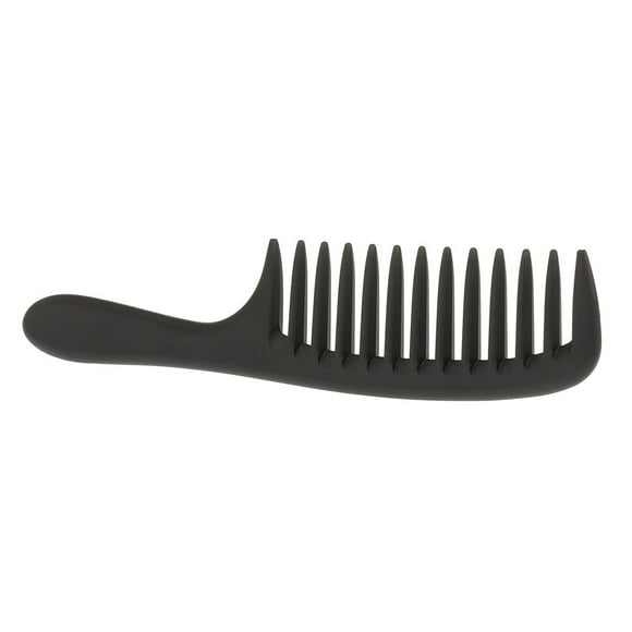 Detangling Wide Tooth Comb Detangling Hair Wide Comb Round Teeth Hair Comb Carbon Antistatic Comb