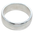 thumbnail image 3 of Sterling Rings for Men & Wedding Band Makes Great Gifts for Him, 3 of 5
