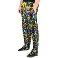 thumbnail image 2 of DC Comics Batman Classic Characters Logo Black Mens Sleep Lounge Pants Pajamas (X-Large), 2 of 4