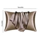 thumbnail image 3 of pstuiky Funda de almohada de satén para cabello y piel tamaño estándar suave 1 paquete de 20 x 30 pulgadas., 3 of 7