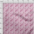 thumbnail image 3 of oneOone Velvet Light Pink Fabric Abstracts Sewing Material Print Fabric By The Yard 58 Inch Wide, 3 of 5