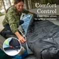 thumbnail image 3 of Coleman Montauk™ 40°F Big and Tall Mummy Sleeping Bag, Black, Adult, 3 of 11