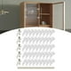thumbnail image 1 of Clips De Retenedor De Vidrio BLESIY 50 Piezas Con Tornillos Transparente, 1 of 6