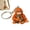 A, variant on Punch Monkey Keychain,3D Monkey Holding Plush Toy Hanging Keychain,Protect Punch The Monkeys Keyring,Cute Monkeys Plush Toy