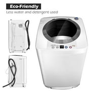 Portable 7.7 lbs Automatic Laundry Washing Machine with Drain Pump