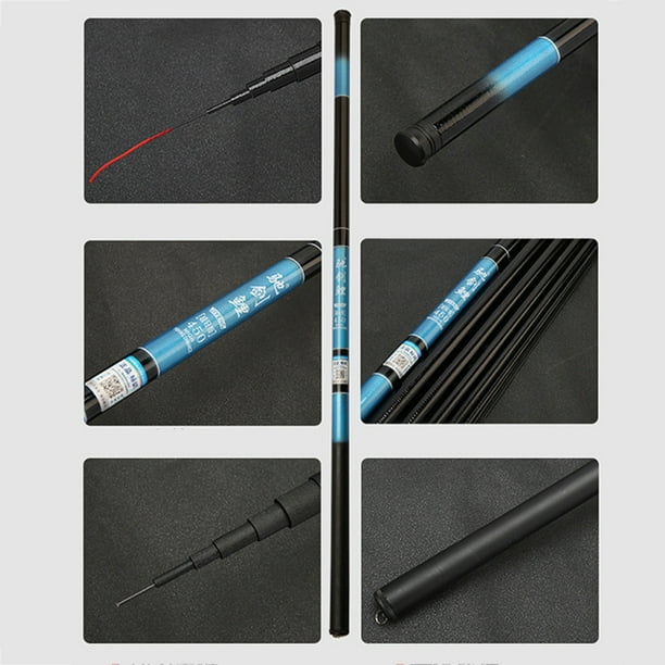 Short Section Fishing Rods With One-piece Handle For Lake Fishing Use 3 