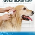 thumbnail image 4 of Pet Ear Cleaning Finger Wipes Gentle Dirt Odor Remover Dissolves Wax Buildup Easy Use for Dogs Cats, 4 of 4