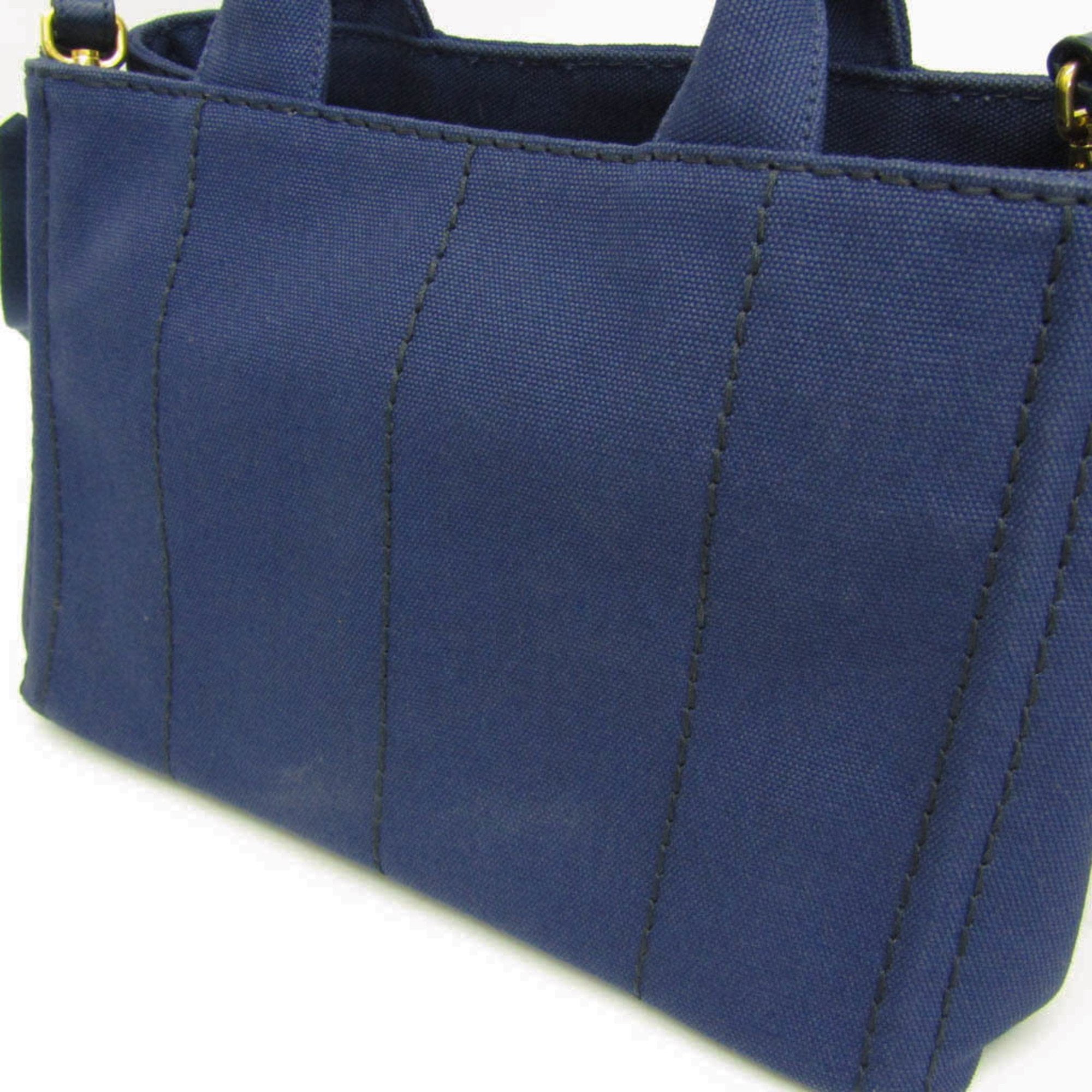 Pre-Owned Prada Canapa S Size 1BG439 Women's Canvas Shoulder Bag