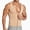 Beige, variant on ANYFIT WEAR Men Waist Trainer Shirt Sauna Suit Gym Exercise Sweat-Boosting Workout Tank Top Tummy Control Body Shaper Vest