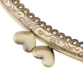 thumbnail image 4 of TISHITA 3X Antique Embossed Metal Purse Frame Heart Kiss Clasp Lock Bag Clutch Frame, 4 of 8