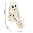 thumbnail image 5 of Halloween Ghost Walking Dog Statue 2024, Ghost Walking His/Her Ghost Dog Spooky Ghost Dog Halloween Figurine(Boy+Girl), 5 of 6