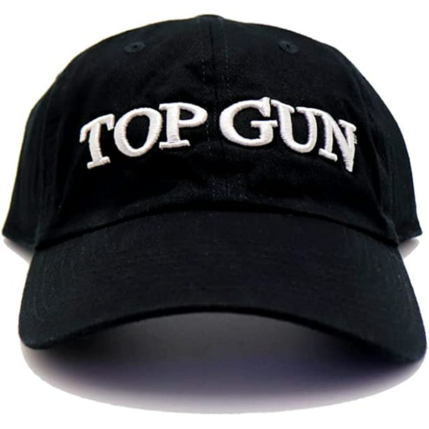 Top Gun® Embroidered Cap, Black - Walmart.com