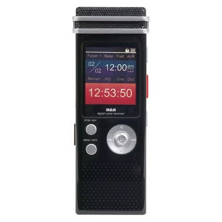 RCA 2GB Digital Voice Recorder with LCD Display, VR5340