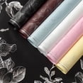 thumbnail image 2 of Zhuge Papel de regalo floral, 20 hojas de película de gelatina impermeable para ramos de flores, papel de embalaje para papel de regalo (amarillo), 2 of 5