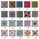thumbnail image 5 of 1 unidad de pegatinas autoadhesivas retro para azulejos, impermeables, de PVC, removibles para pared., 5 of 7